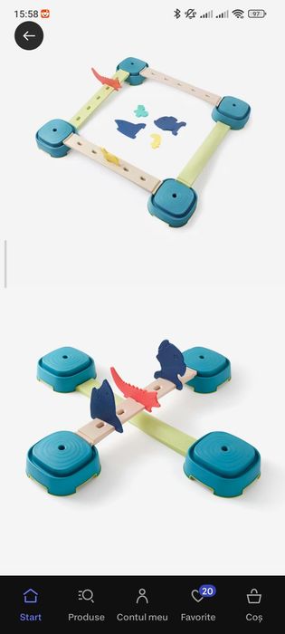 Decathlon Kit exercitii baby gym 2-6 ani