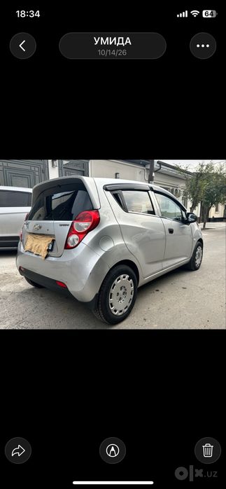 Продам свое авто спарк 2014 год пробег 268000 автоподъемник стекол хоз