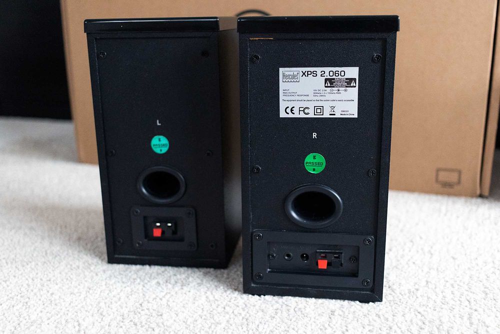 Boxe Hercules XPS 2.0 60 Black Wood, 30W (2*15W)