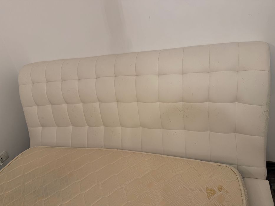Pat matrimonial 190x240 cm + saltea 160x200