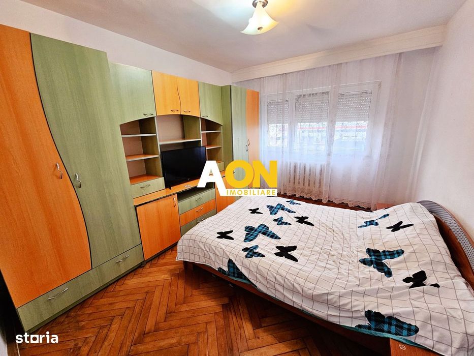Apartament 2 camere, mobilat, utilat, etaj 3, cu boxa si parcare