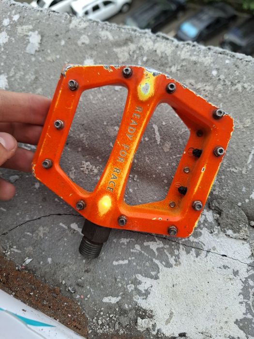 RFR Pedals Flat Cmpt  Portocaliu