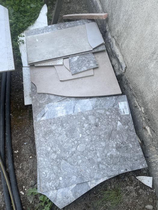 Керамагранит битый