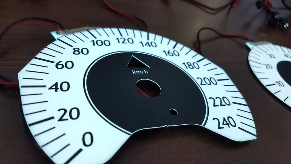 W202 AMG шкалы оптитрон щиток