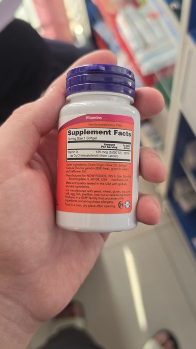 Vitamin D3 5000 Now
