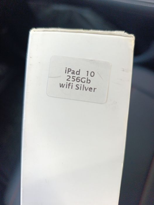 IPad 10/ 256 Gb silver новый продам