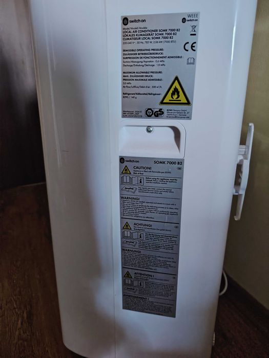 Мобилен климатик  Switch On