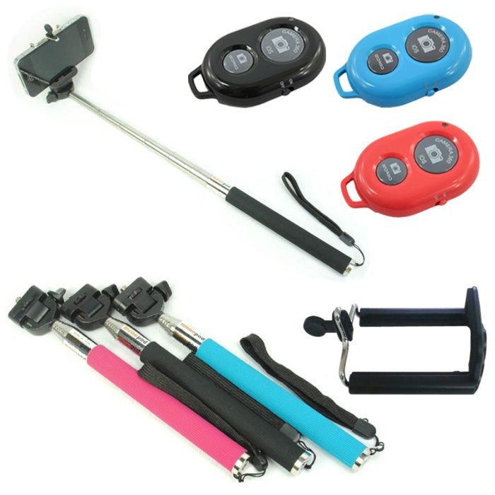 Selfie stick, Monopod telescopic pole MOMAX Телескопически шест трипод