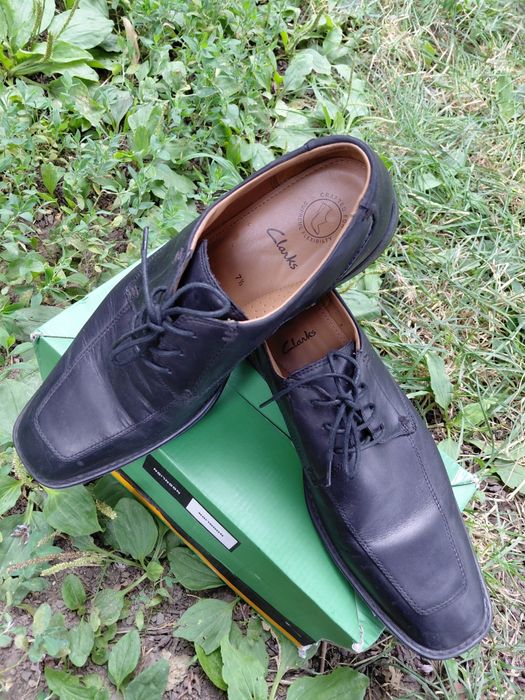 Мужские оригинальные кожаные туфли Clarks
