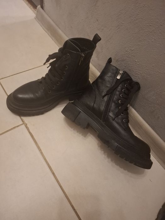 Дамски ботуши естествена кожа Galdini 37ми номер