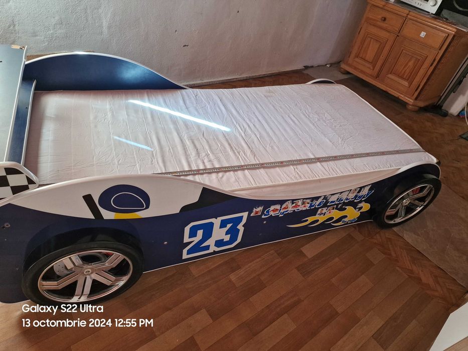 Pat mașinuțe  pentru copii