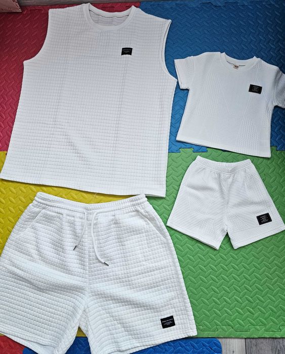 Летен комплект за тати и момченце