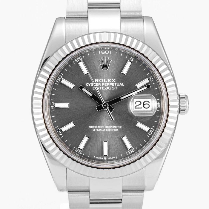 Rolex Datejust 41mm 126334 Dark Rhodium dial