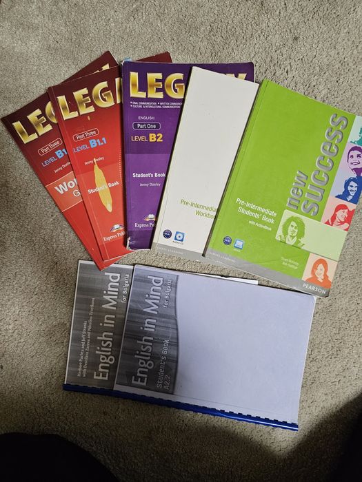 Учебници  английски 10 и 11 клас  ..тестове за матура