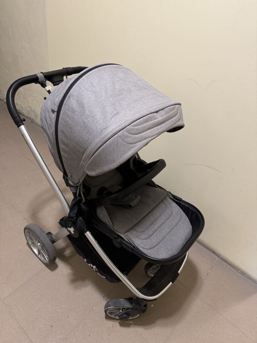 KIKKA BOO Комбинирана количка 3в1 VICENZA GREY