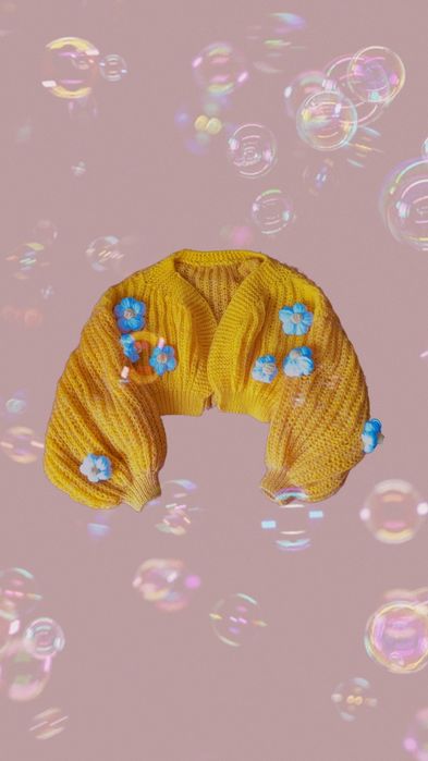 Кардиган ручной работы