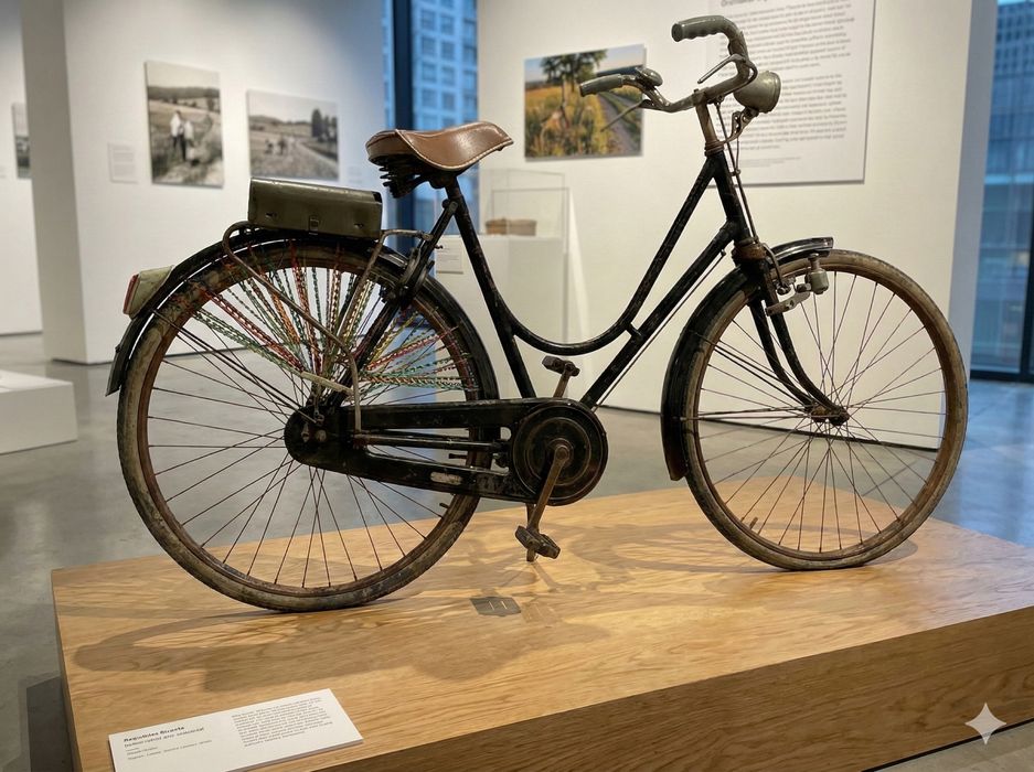 Bicicleta vintage Bianchi retro de colectie