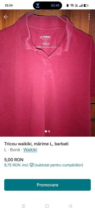 Tricou WAIKIKI mărime L barbati