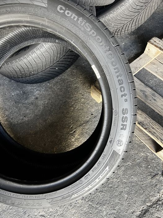 4 anvelope vara Bmw X5 , X6 ca NOI , 315/35/20 + 275/40/20 , Continental , RunFlat , DOT 2022 , 7 mm !