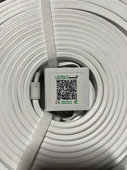 Banda Led 15m waterproof siliconata cu aplicatie telefon