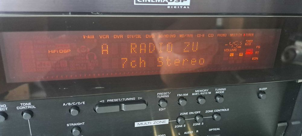 Amplificator High End Yamaha RX-V1800 HDMI 7.1 DTS-HD Dolby TrueHD Receiver Pure Direct