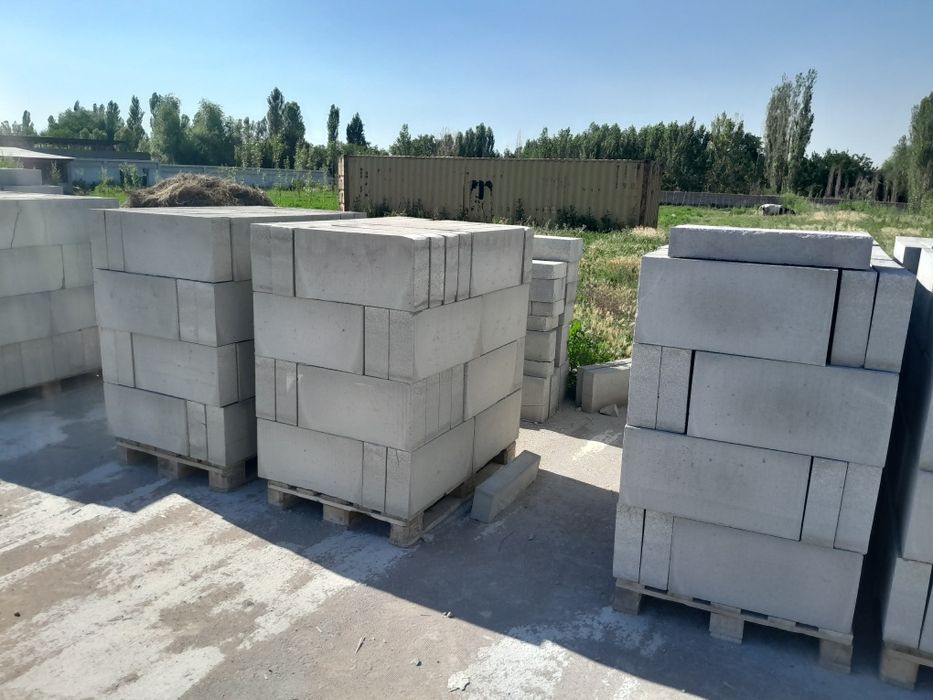 Газоблок хорошего качество ровный. Газаблок