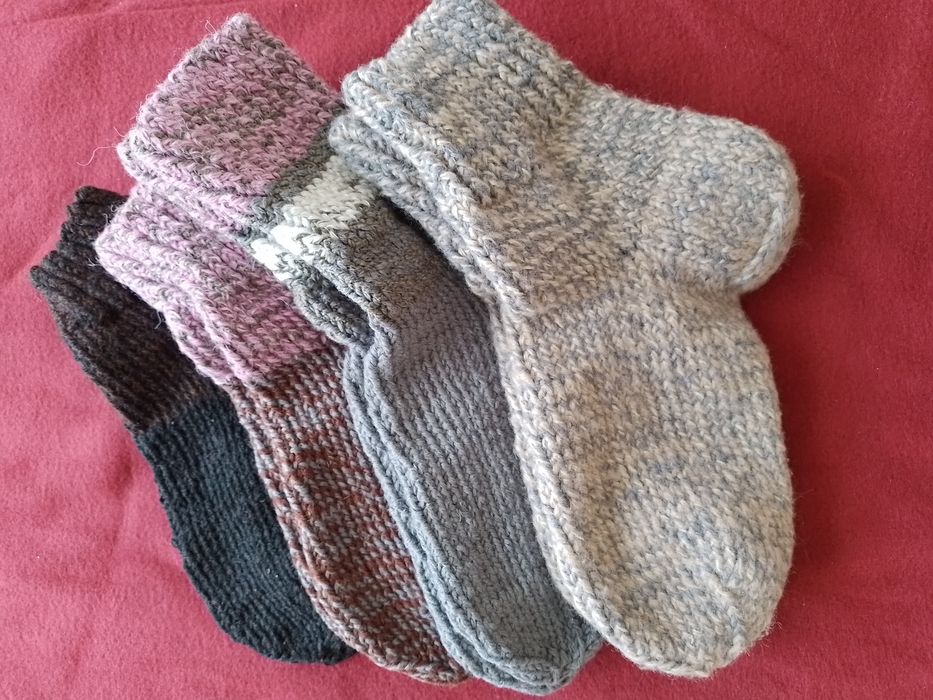 Тёплые носки. Плотная вязка.
