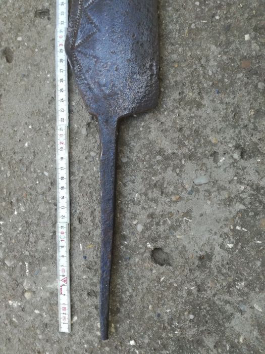 Османски маркиран 50см колекционерски масивен сатър