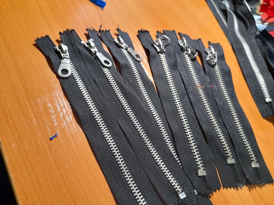 Молнии швейные разные
