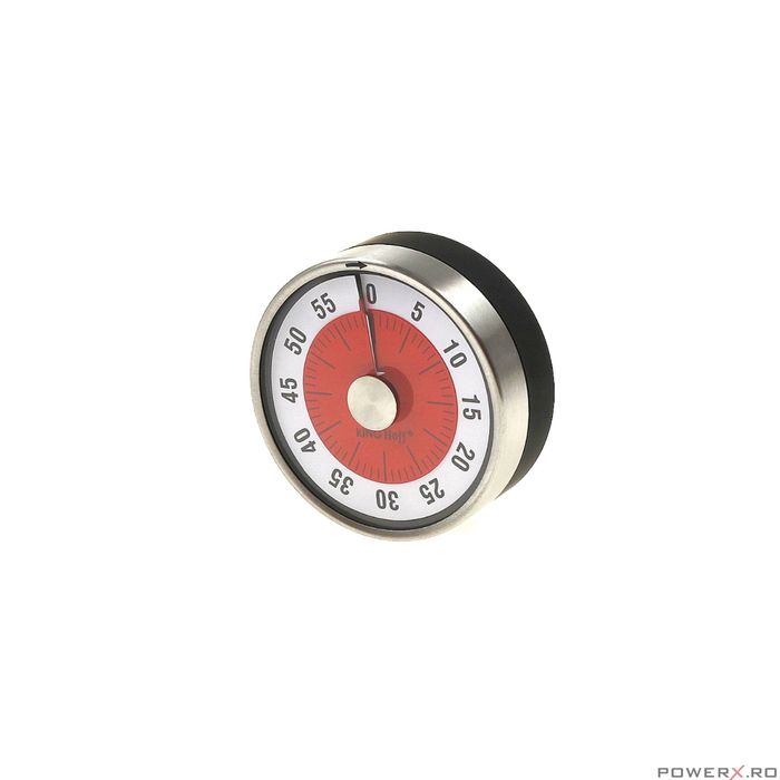 Cronometru de bucatarie din inox, rotund, 78,5x32 mm Kinghoff