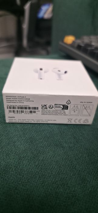 Apple Airpods 4 A3050 A3053 A3058 MXP63ZM/A - Produs nou