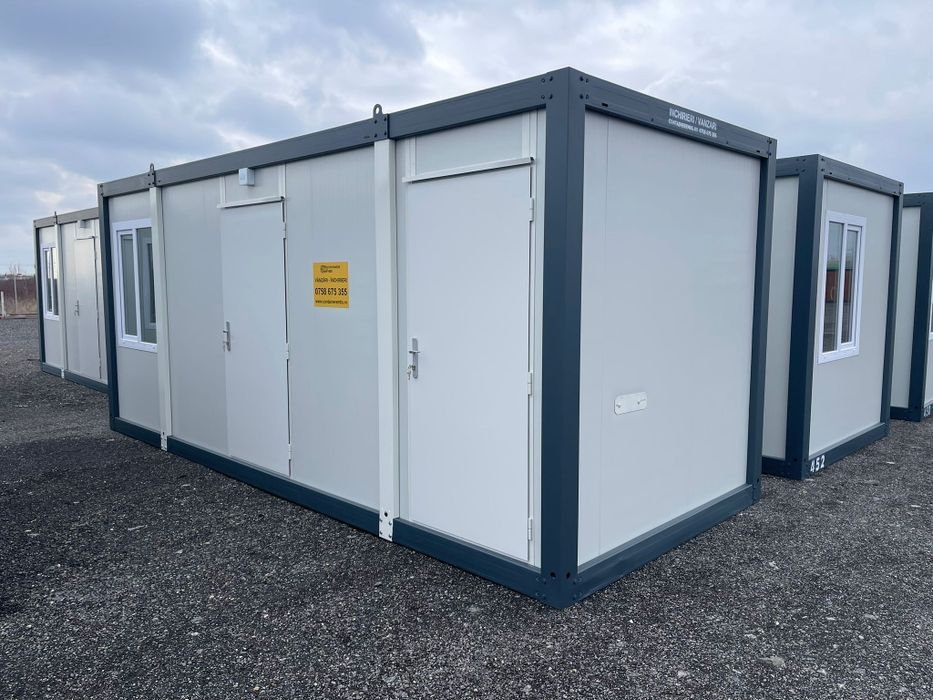 Container Birou/depozitare/locuit 2.4x 6 metri