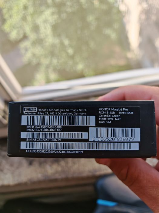 Vând Honor Magic 6 Pro Epi Green 512 GB