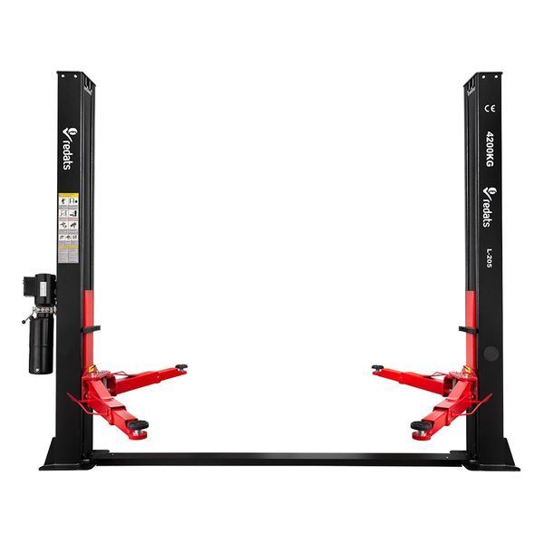 Двуколонен подемник 4.2 т с електрохидравлично ръчно освобождаване 380