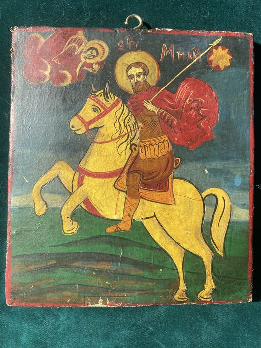 Колекция ръчно рисувани икони, със сребърен обков и други