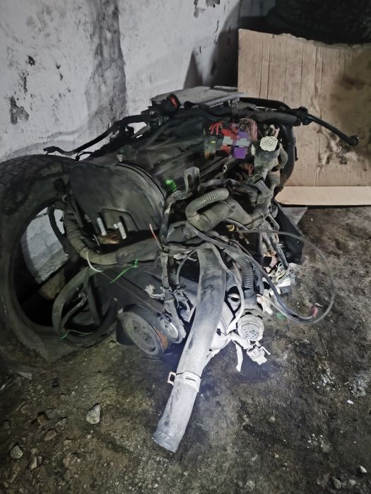 Двигатель переделанный под опель омега