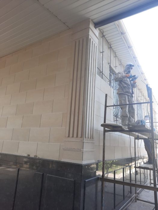 Травертин , гранит , мрамор