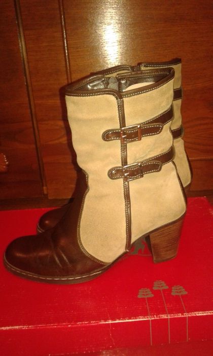Ghete piele, marimea 39