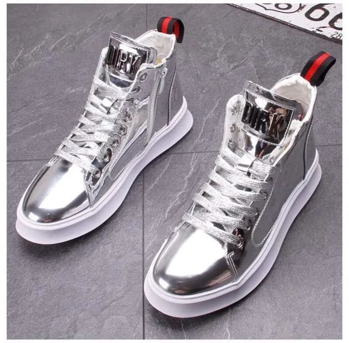 Боти с връзки и цип, размер 41