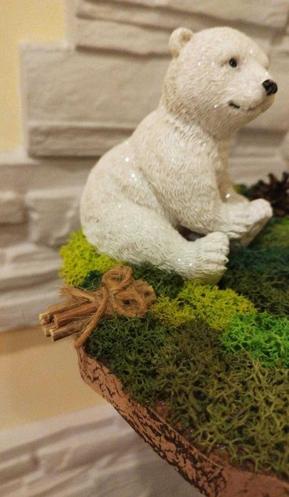 Икебана със скандинавски мъх