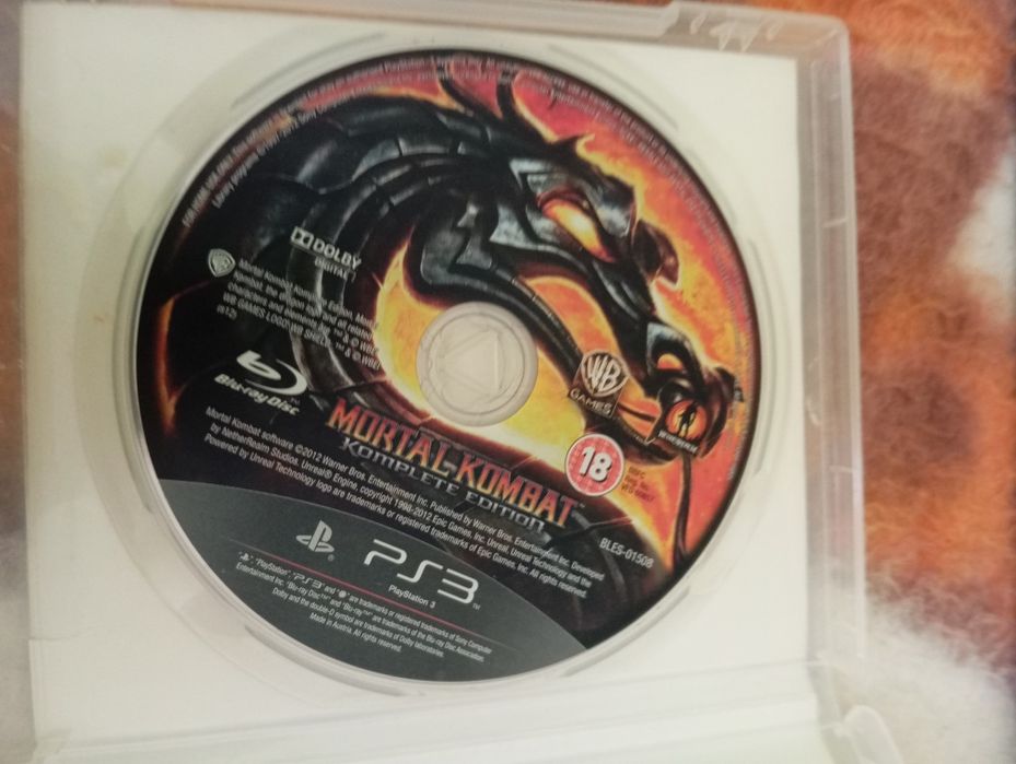 Игра за ps3 Mortal Kombat