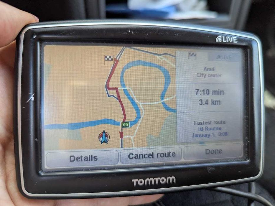 GPS Tom Tom LIve,harti Europa neactualizate