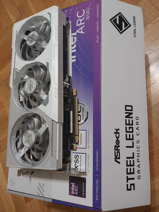 AsRock intel Arc B580 12GB Steel Legend OC