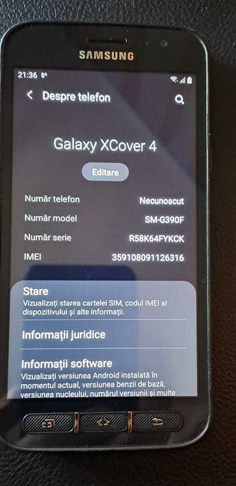 Samsung Galaxy Xcover 4, 16GB, 4G, Black