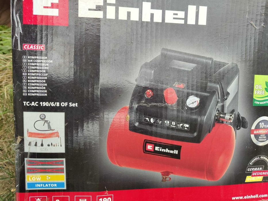 Compresor Einhell Tc-Ac 190/6/8