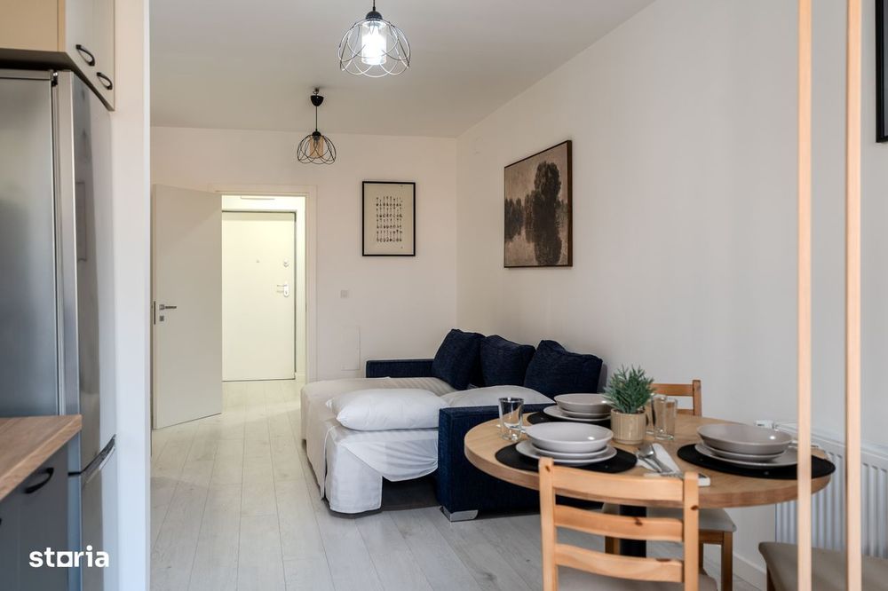Studio 40 mp | mobilat pe comandă | Ivory Residence Pipera