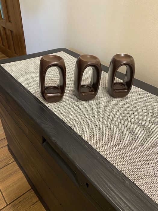 Set de 3 lampi aromaterapie din ceramica
