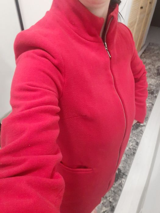 Palton culoarea roșu, marca Koton, mărimea S