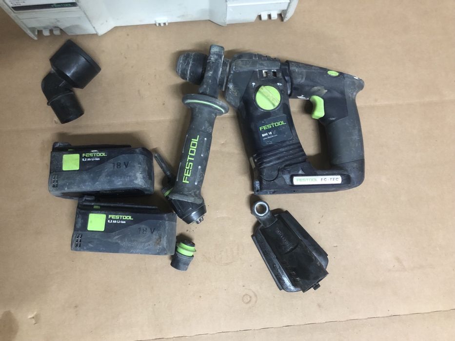 Festool BHP 18 masina de gaurit ciocan rotopercutor la set