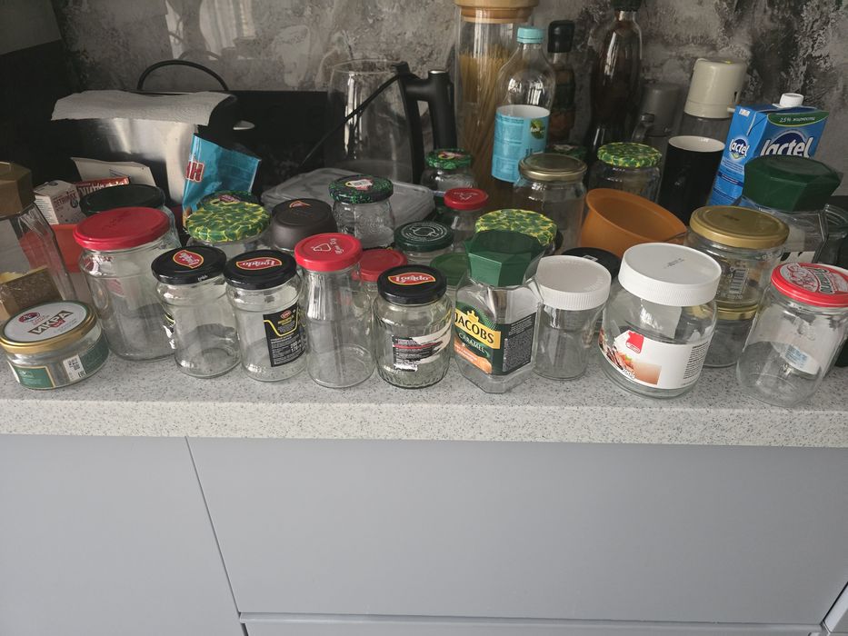 Отдам стеклянные банки